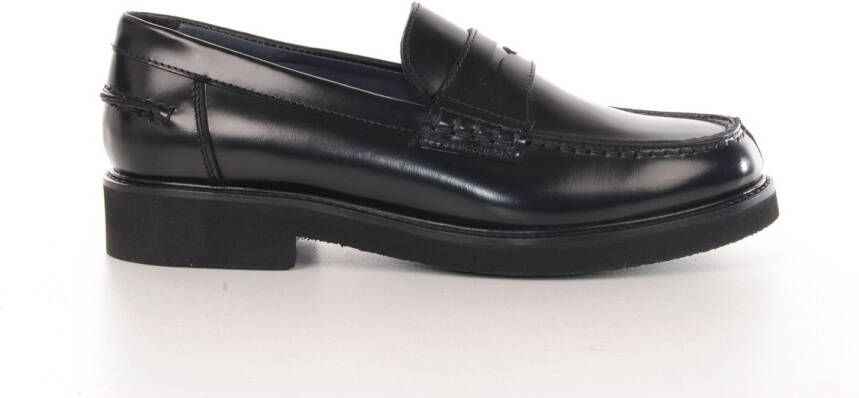 MAURY dames loafer Ostuni gepolierd leder zwart
