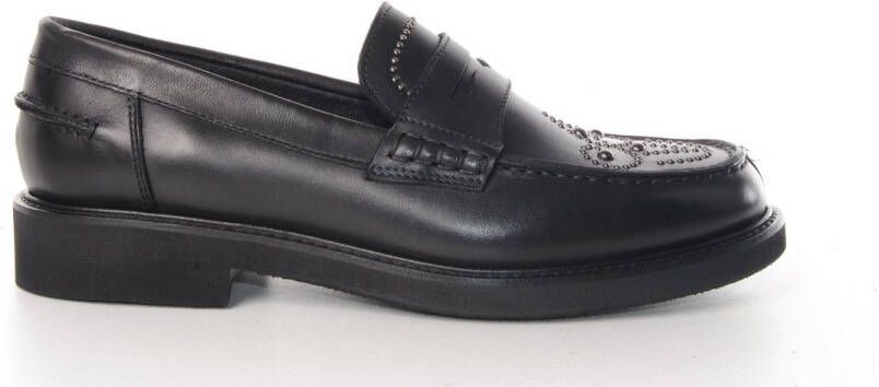 MAURY dames loafer Rucola leder zwart