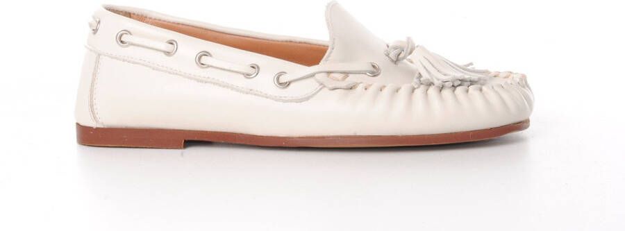 MAURY dames moccassin Helena leder off white