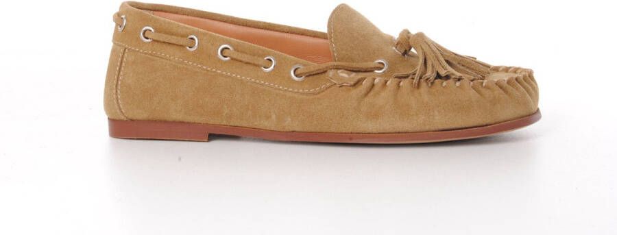 MAURY dames moccassin Helena suède camel