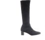 MAURY dames stretchlaars havana hi daim noir - Thumbnail 2