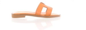 MAURY elegante damesslipper oranje