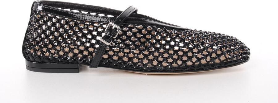 MAURY dames ballerine Jamadi strass zwart