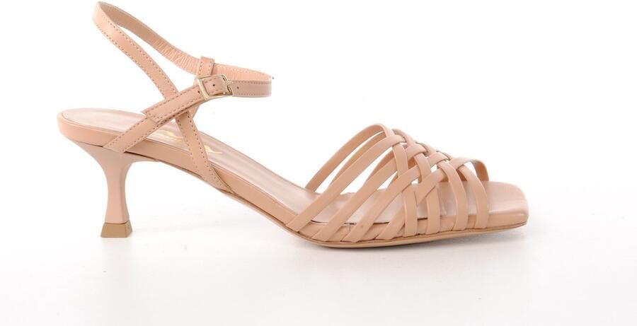 MAURY dames sandaal Calpe leder camel