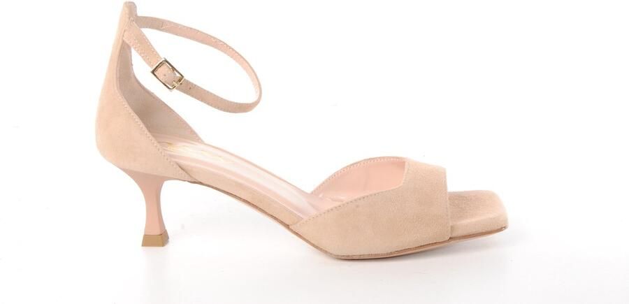 MAURY dames sandaal Estepona suède beige