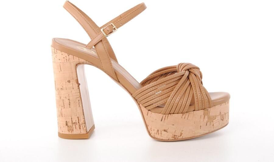 MAURY dames sandaal Monbazillac leder naturel