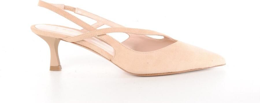 MAURY dames slingback Boulogne suède beige