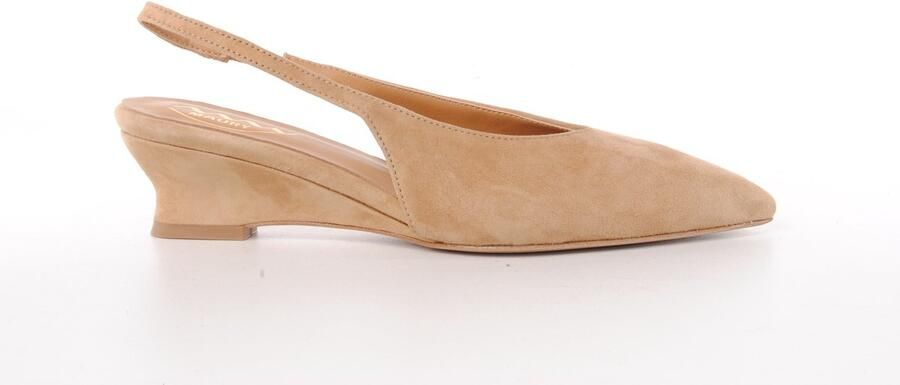 MAURY dames slingback Mimosa suède camel
