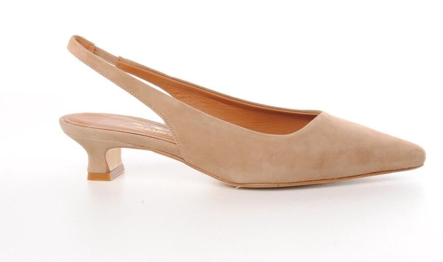 MAURY dames slingback Tarifa suède beige