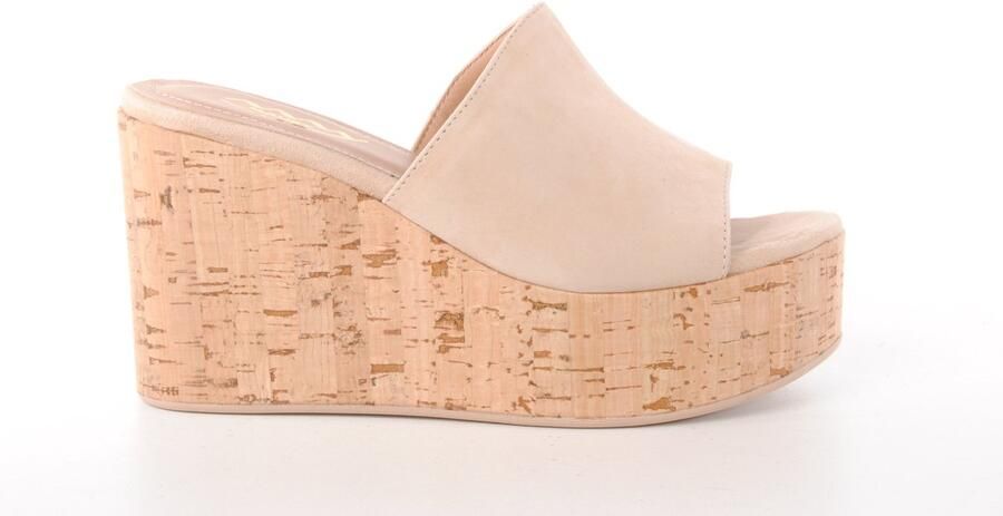 MAURY dames slipper Dalida suède beige