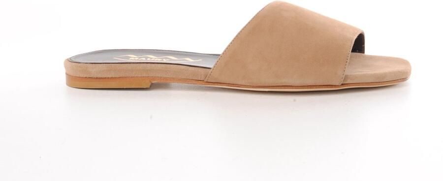 MAURY dames slipper Dipsy suède beige