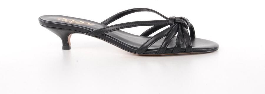 MAURY dames slipper Seagull leder zwart