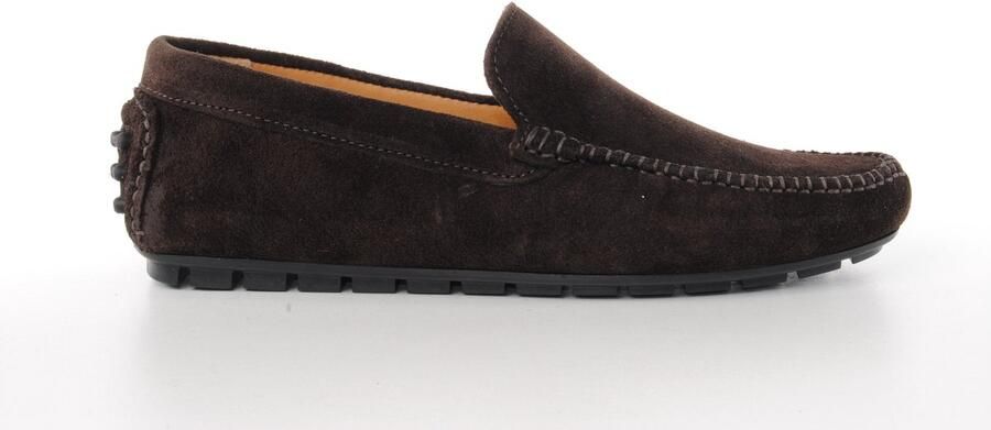 MAURY heren moccassin Bonaparte suède bruin