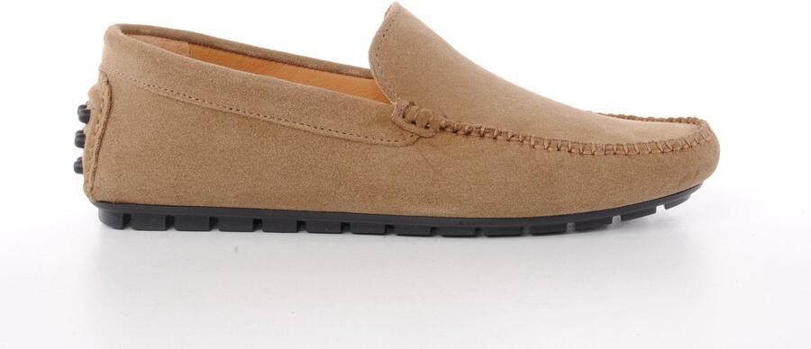 MAURY heren moccassin Bonaparte suède taupe