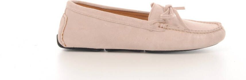 MAURY moccasin Tisane in nude suède