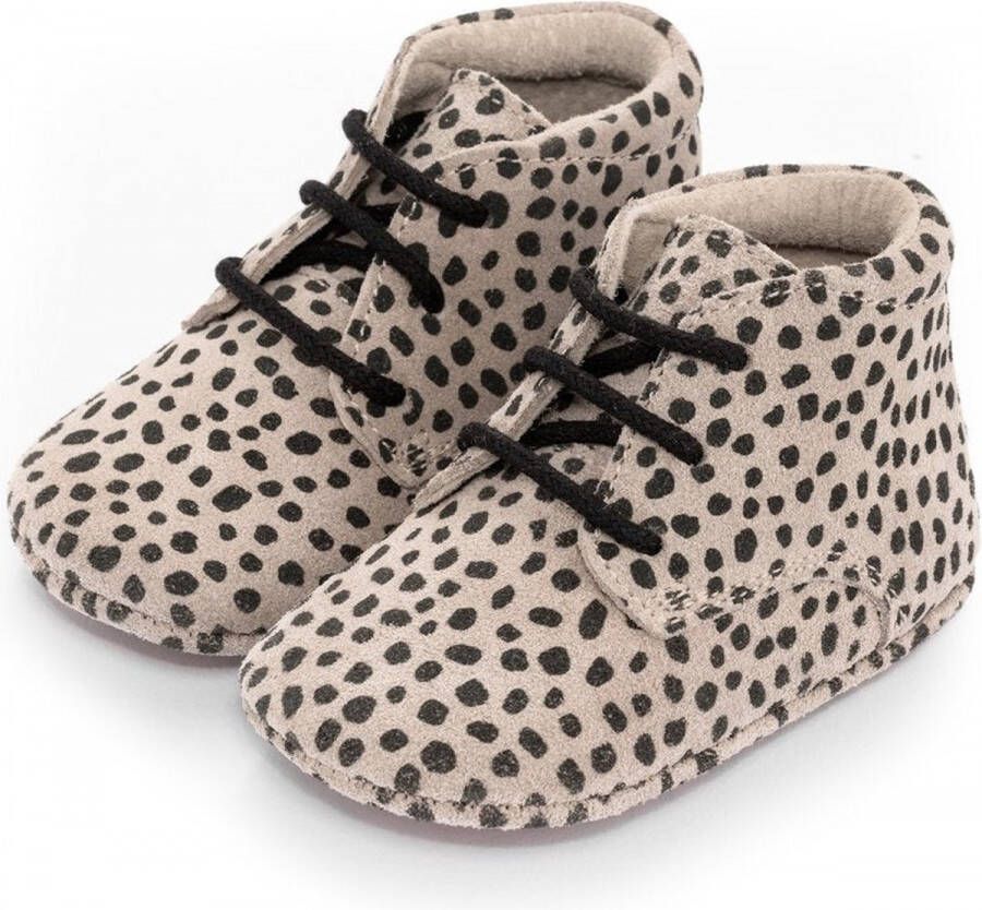 Mavies Classic Babyschoentjes Speckle Sand