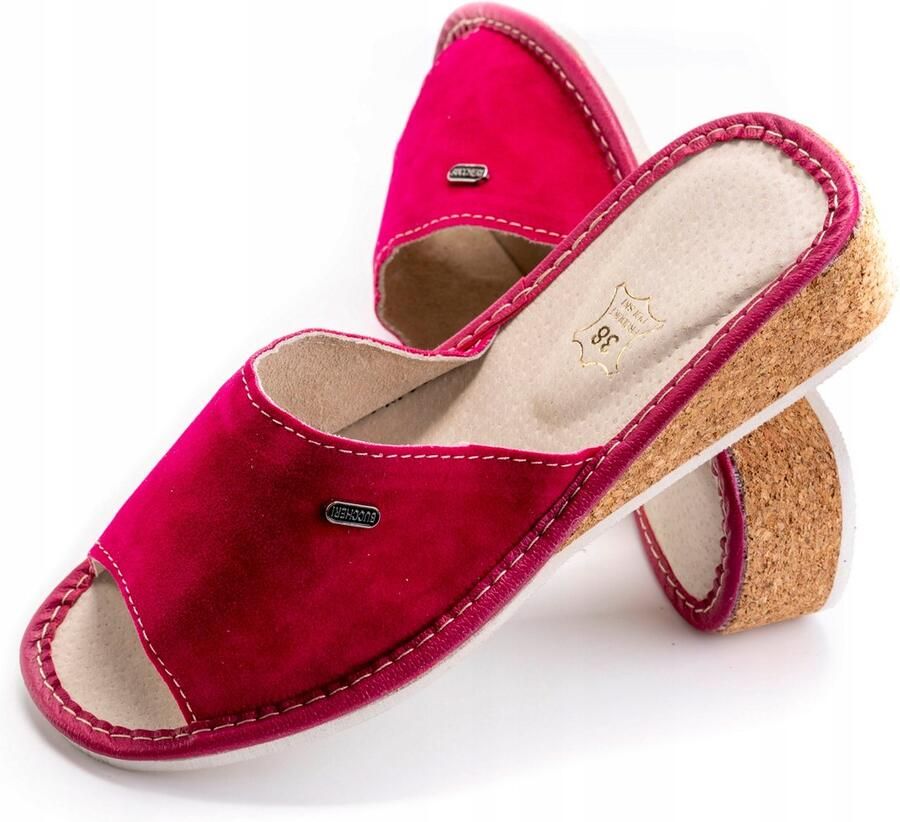Maximus Dames Pantoffels Fuchsia