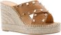 Maypol Stijlvolle Espadrille Sleehakken voor Vrouwen Brown Dames - Thumbnail 1