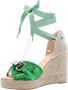 Maypol Wurm Espadrille Green Dames - Thumbnail 1