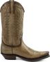 Mayura Boots 1920 Taupe Spitse Cow Western Line Dance Laarzen Schuine Hak Echt Leer - Thumbnail 1