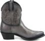 Mayura Boots 2374 Vintage Grijs Dames Cowboy fashion Enkellaars Spitse Neus Western Hak Echt Leer - Thumbnail 1