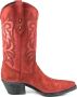 Mayura Boots Alabama 2524 Rood Lavado Dames Westernlaars Spitse Ne cm Hak Hoge Schacht Echt Leer - Thumbnail 1