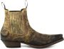 Mayura Boots Thor 1931 Hazelnoot Bruin Heren Spitse Western Enkellaars Schuine Hak Elastiek Vintage Look - Thumbnail 1
