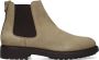 Mazzeltov 11669 Chelsea boots Enkellaarsjes Heren Taupe - Thumbnail 2