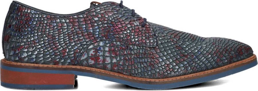 Mazzeltov 3980 Nette schoenen Veterschoenen Heren Blauw