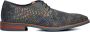 Mazzeltov 3980 Nette schoenen Veterschoenen Heren Groen - Thumbnail 2