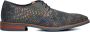 Mazzeltov 3980 Nette schoenen Veterschoenen Heren Groen - Thumbnail 2