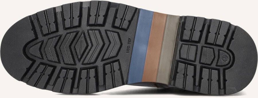 MAZZELTOV Veterboots Heren 550004 Maat: 41 Materiaal: Leer Kleur: Bruin - Foto 3