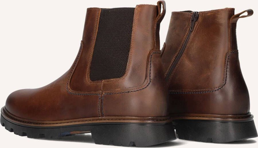 MAZZELTOV Chelsea Boots Heren 550006 Maat: 43 Materiaal: Leer Kleur: Bruin - Foto 5