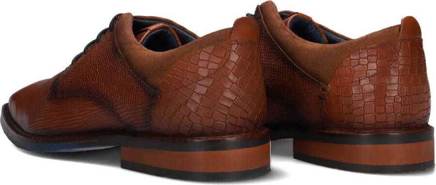 Mazzeltov Bari Nette schoenen Veterschoenen Heren Cognac - Foto 3