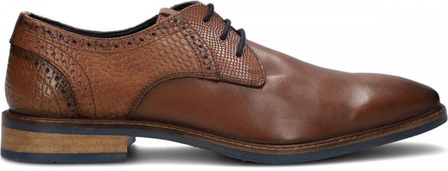 Mazzeltov Enzo Nette schoenen Veterschoenen Heren Cognac - Foto 3