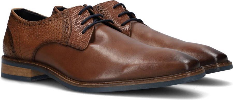 Mazzeltov Enzo Nette schoenen Veterschoenen Heren Cognac - Foto 2