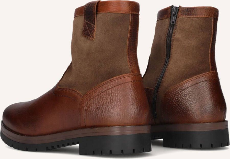 Mazzeltov Mario-11 Enkelboots Enkellaarsjes Heren Bruin - Foto 2