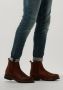Mazzeltov Mario-30 Chelsea boots Enkellaarsjes Heren Bruin - Thumbnail 4