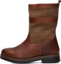 Mazzeltov Mario-32 Enkelboots Enkellaarsjes Heren Bruin - Thumbnail 2
