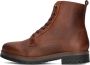 Mazzeltov Mario Enkelboots Enkellaarsjes Heren Cognac - Thumbnail 2