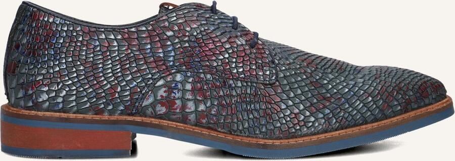 Mazzeltov 3980 Nette schoenen Veterschoenen Heren Blauw - Foto 2