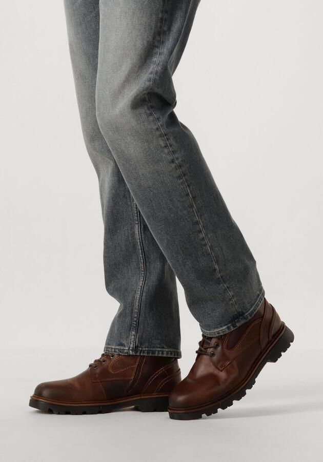 MAZZELTOV Veterboots Heren 550004 Maat: 41 Materiaal: Leer Kleur: Bruin - Foto 3