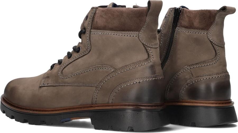 MAZZELTOV Veterboots Heren 550004 Leer Taupe - Foto 2