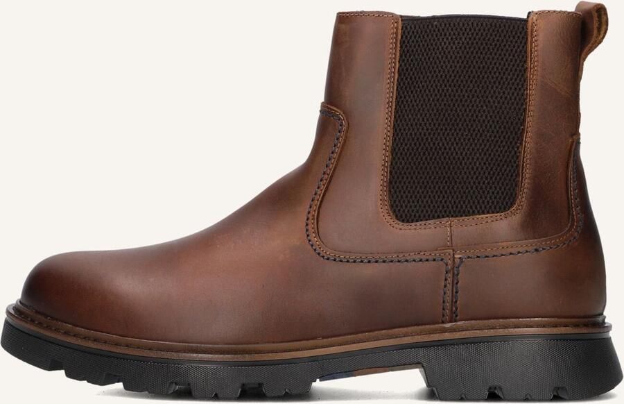MAZZELTOV Chelsea Boots Heren 550006 Maat: 43 Materiaal: Leer Kleur: Bruin - Foto 2