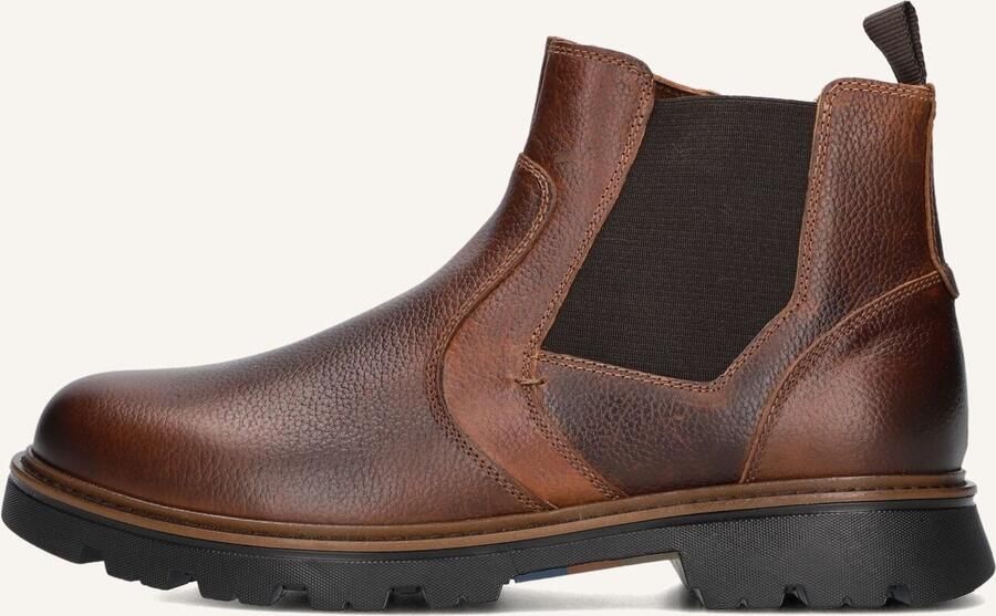 MAZZELTOV Chelsea Boots Heren 550030 Maat: 40 Materiaal: Leer Kleur: Cognac - Foto 7