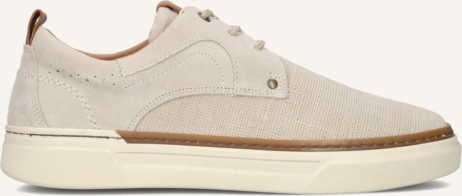 Mazzeltov Heren Lage sneakers Rome Beige Textiel