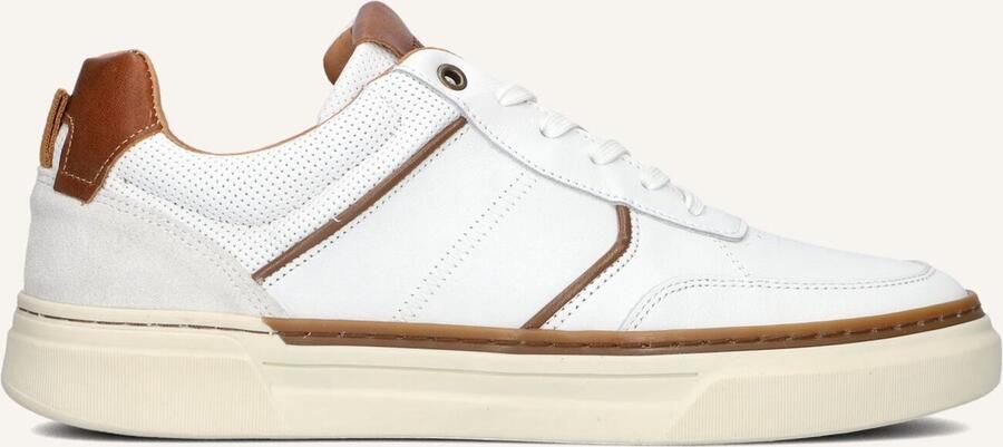 Mazzeltov Rome Sneakers Suède Heren Wit