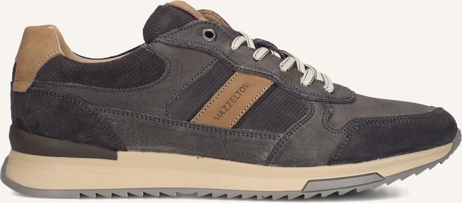 Mazzeltov Grijze Zagreb Heren Sneakers