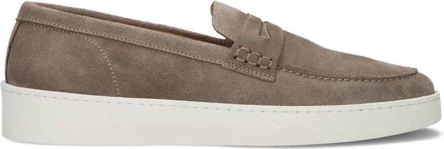 Mazzeltov Noah Loafers Instappers Heren Taupe