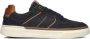Mazzeltov Rome Sneakers Nubuck Heren Donkerblauw - Thumbnail 1